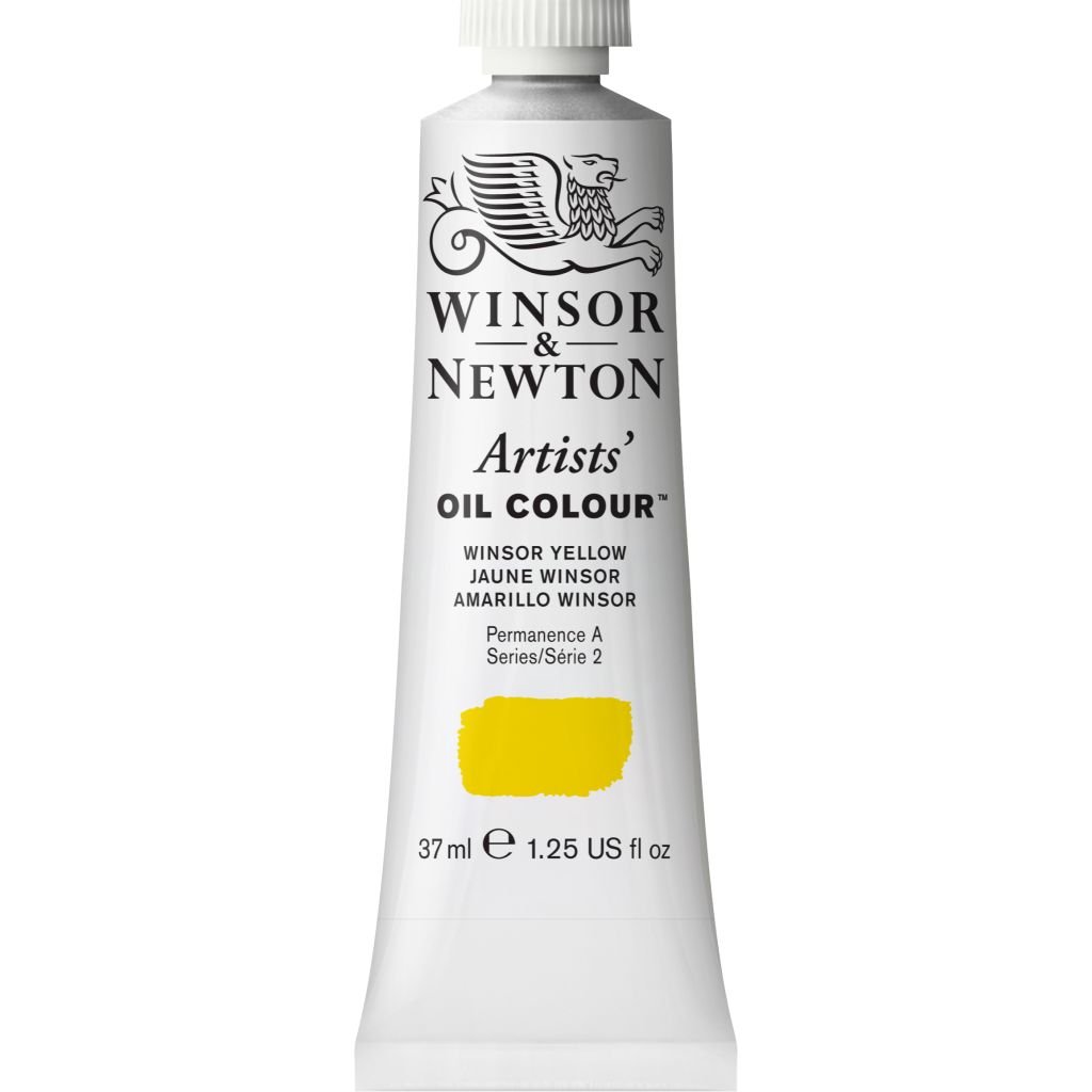 Winsor & Newton Artists' Oil Colour - Tube of 37 ML - Winsor Yellow (730)