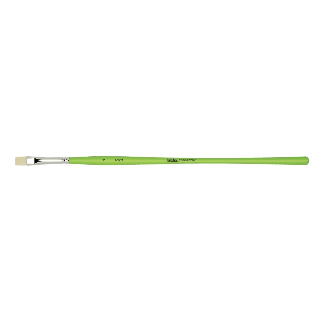 Liquitex Professional Free Style Traditional Brush - Bright - Long Handle - Size: 4
