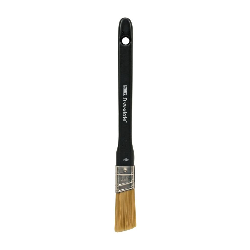 Liquitex Professional Free Style Large Scale Brush - Universal Angle - Short Handle - Size: 1