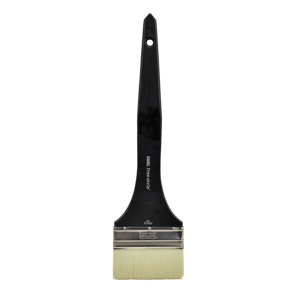 Liquitex Professional Free Style Large Scale Brush - Large Flat - Long Handle - Size: 4