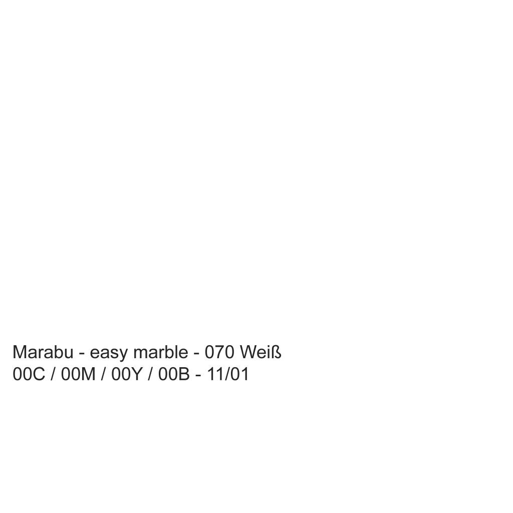 Marabu Easy Marble - Marbling Paint - Bottle of 15 ML - White (070)