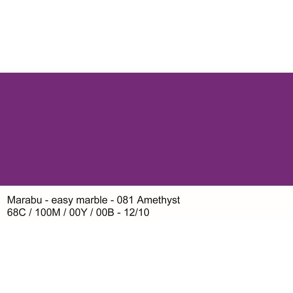Marabu Easy Marble - Marbling Paint - Bottle of 15 ML - Amethyst (081)