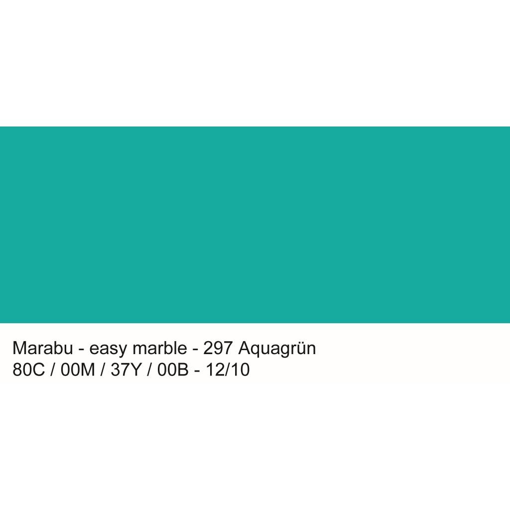 Marabu Easy Marble - Marbling Paint - Bottle of 15 ML - Aqua Green (297)
