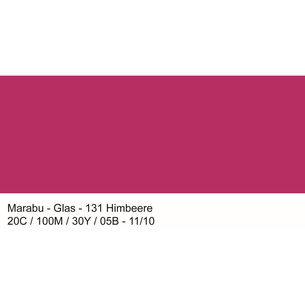 Marabu Glas - Water-based Glass Paint - Bottle of 15 ML - Raspberry (131)