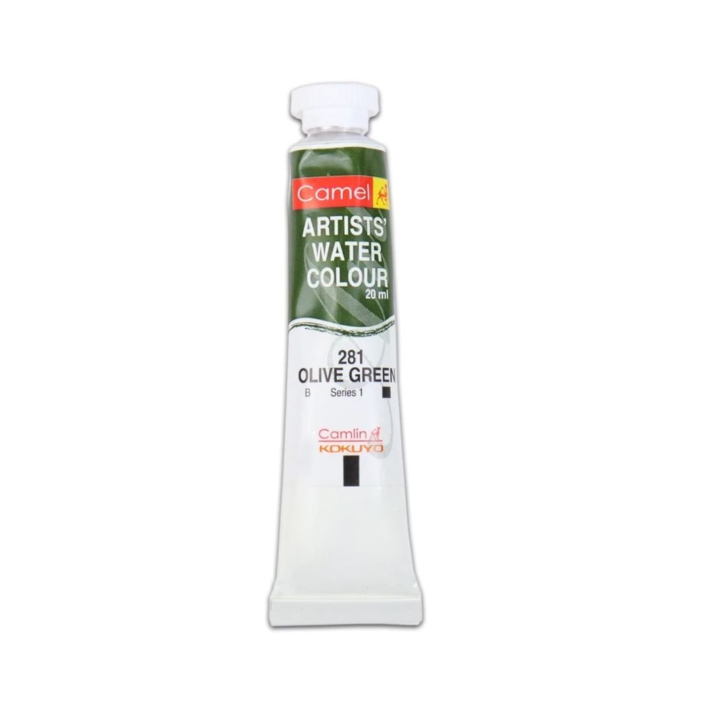 Camel Artists' Water Colour - Olive Green (281)  - 20 ML