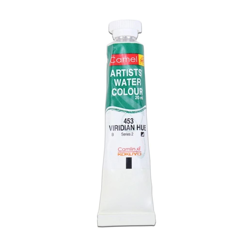 Camel Artists' Water Colour - Veridian Hue (453)  - 20 ML