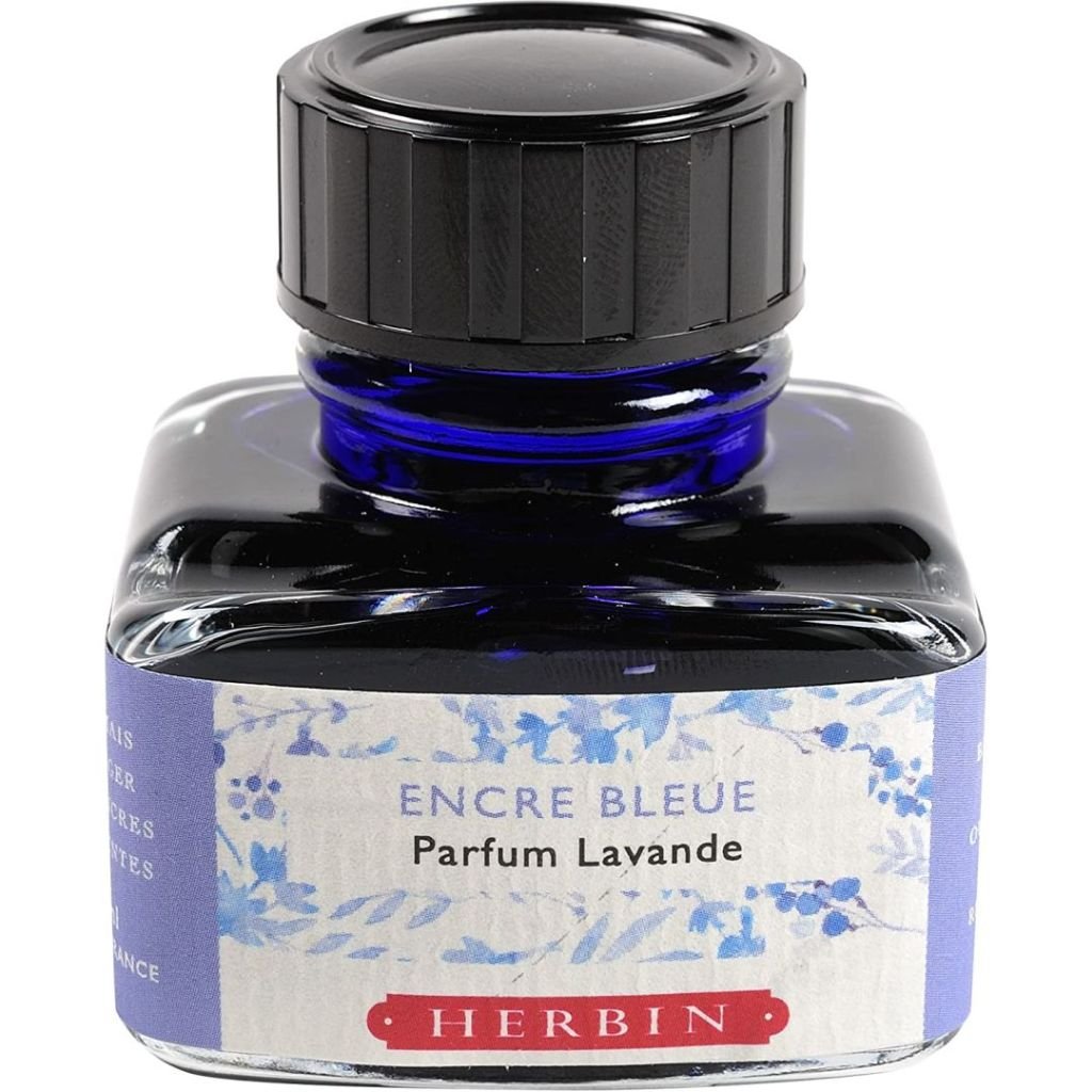 J. Herbin Scented Ink - 30 ML Bottle - Parfum Lavande (Blue)