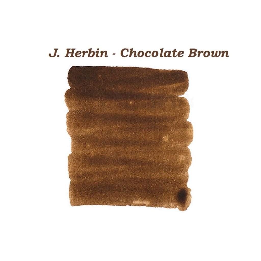 J. Herbin Scented Ink - 30 ML Bottle - Parfum Cacao (Chocolate Brown)