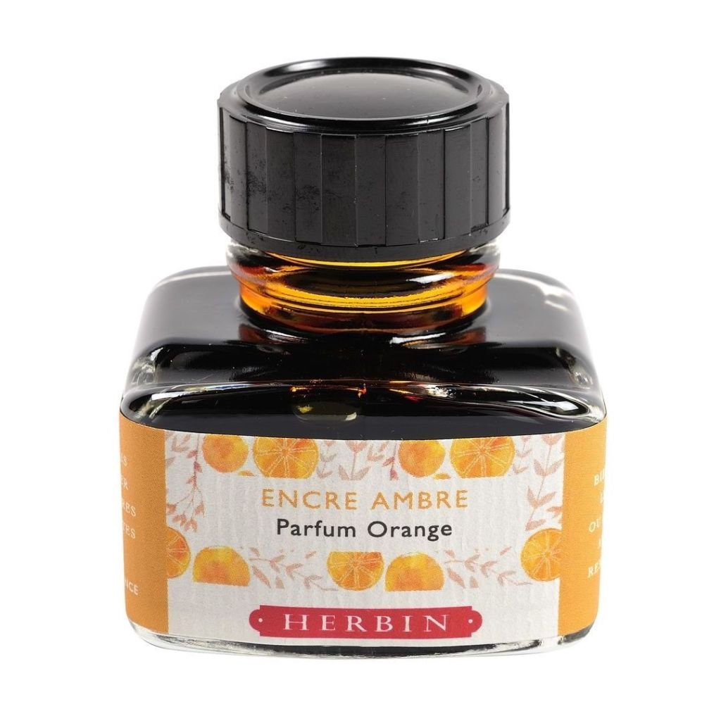 J. Herbin Scented Ink - 30 ML Bottle - Parfum Orange (Orange)
