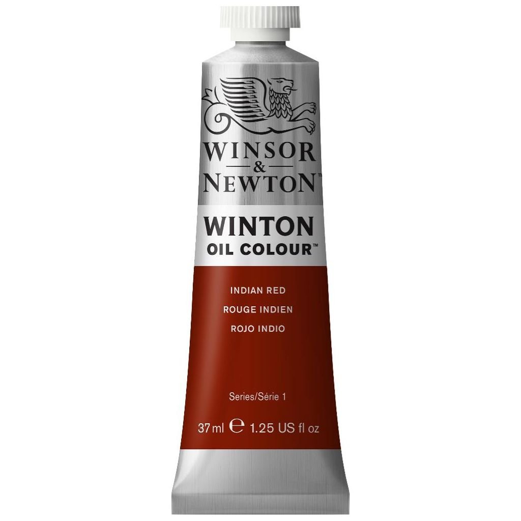 Winsor & Newton Winton Oil Colour - Tube of 37 ML - Indian Red (317)