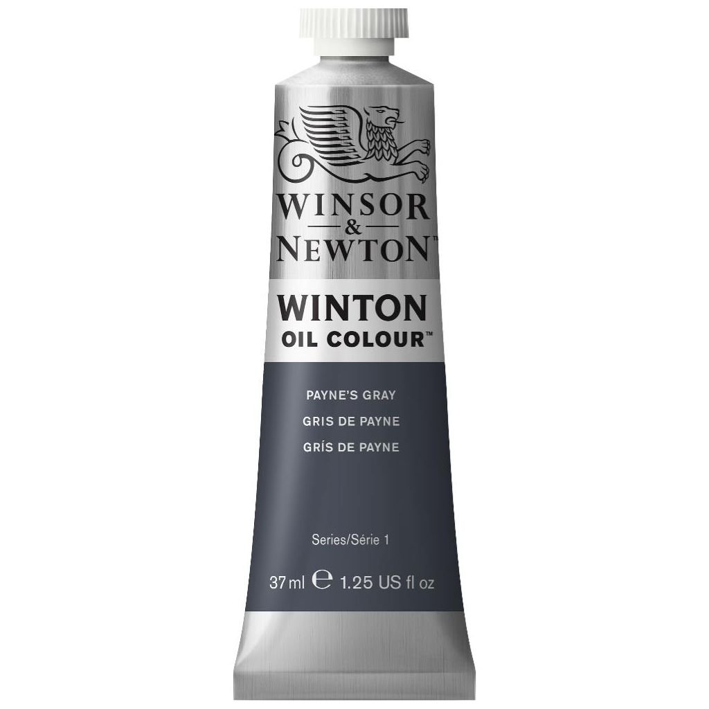 Winsor & Newton Winton Oil Colour - Tube of 37 ML - Payne's Gray (465)