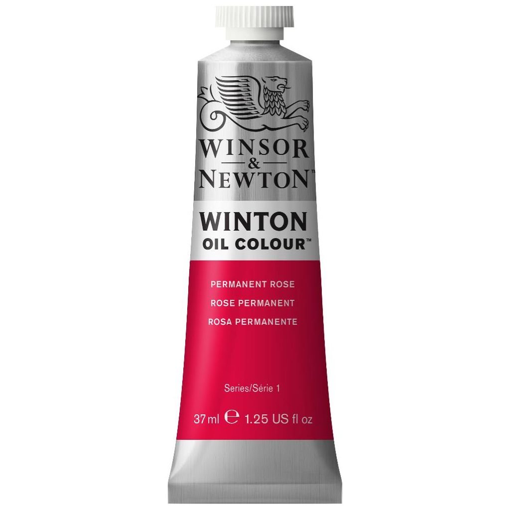 Winsor & Newton Winton Oil Colour - Tube of 37 ML - Permanent rose (502)