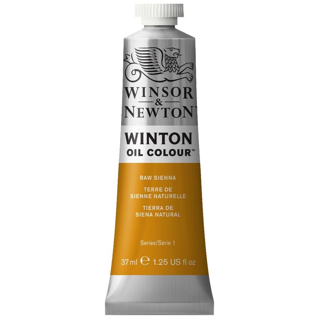 Winsor & Newton Winton Oil Colour - Tube of 37 ML - Raw Sienna (552)