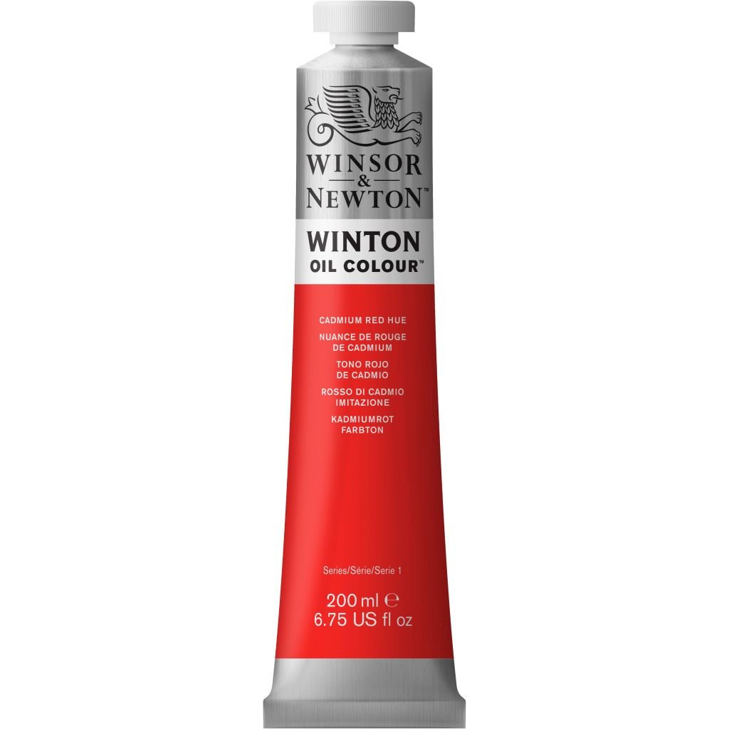 Winsor & Newton Winton Oil Colour - Tube of 200 ML - Cadmium Red Hue (095)