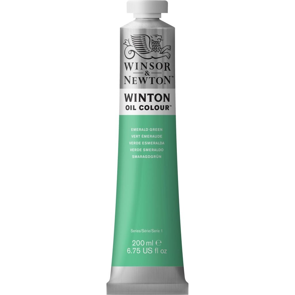 Winsor & Newton Winton Oil Colour - Tube of 200 ML - Emeraled Green (241)