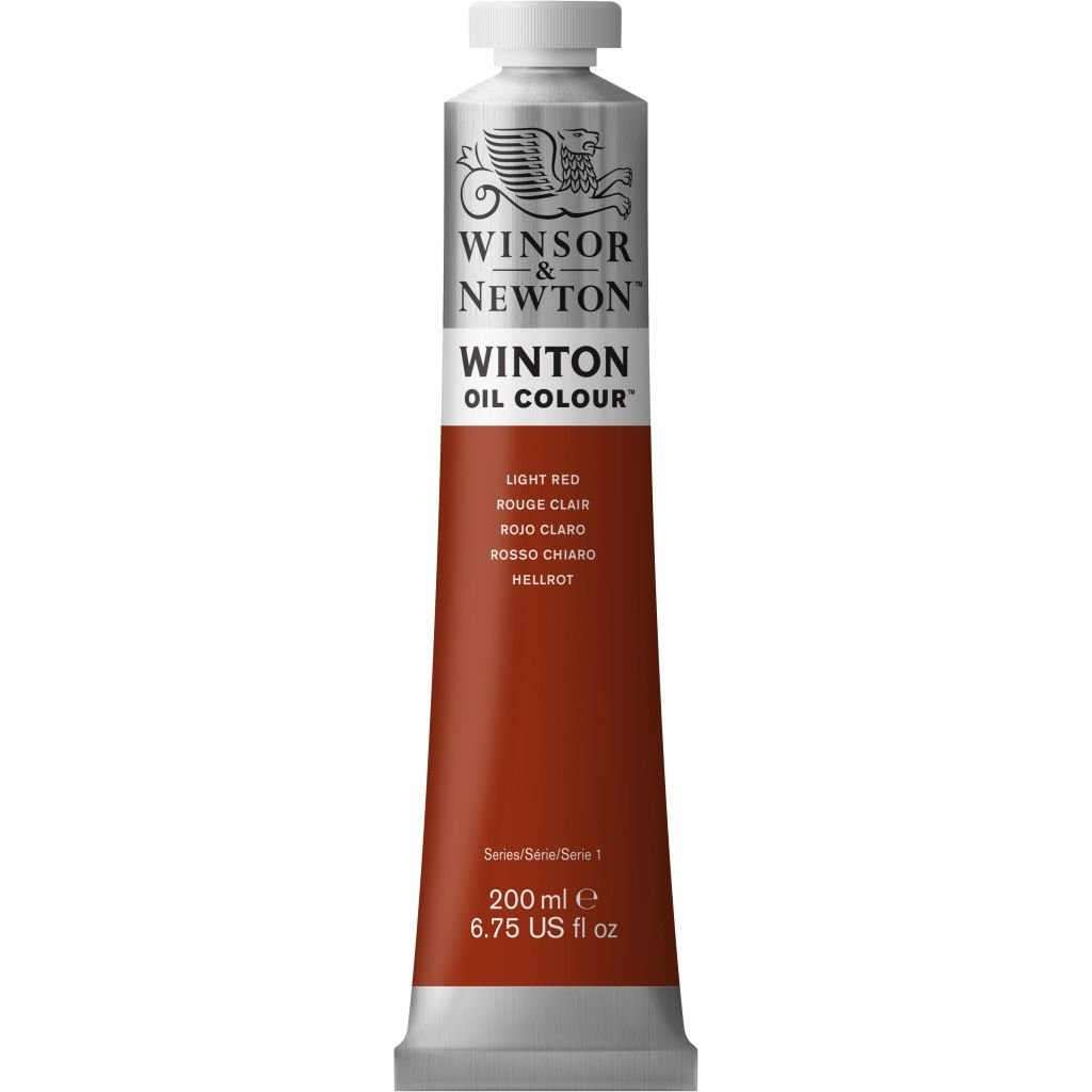Winsor & Newton Winton Oil Colour - Tube of 200 ML - Light Red (362)