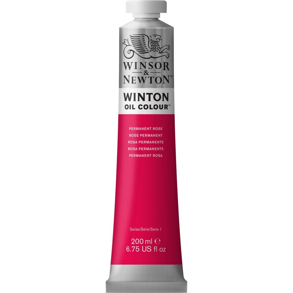 Winsor & Newton Winton Oil Colour - Tube of 200 ML - Permanent rose (502)