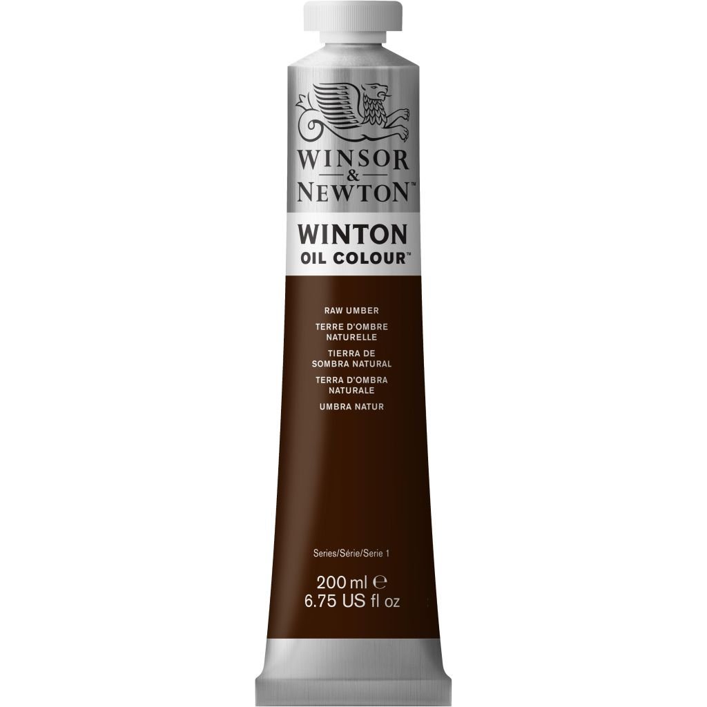 Winsor & Newton Winton Oil Colour - Tube of 200 ML - Raw Umber (554)