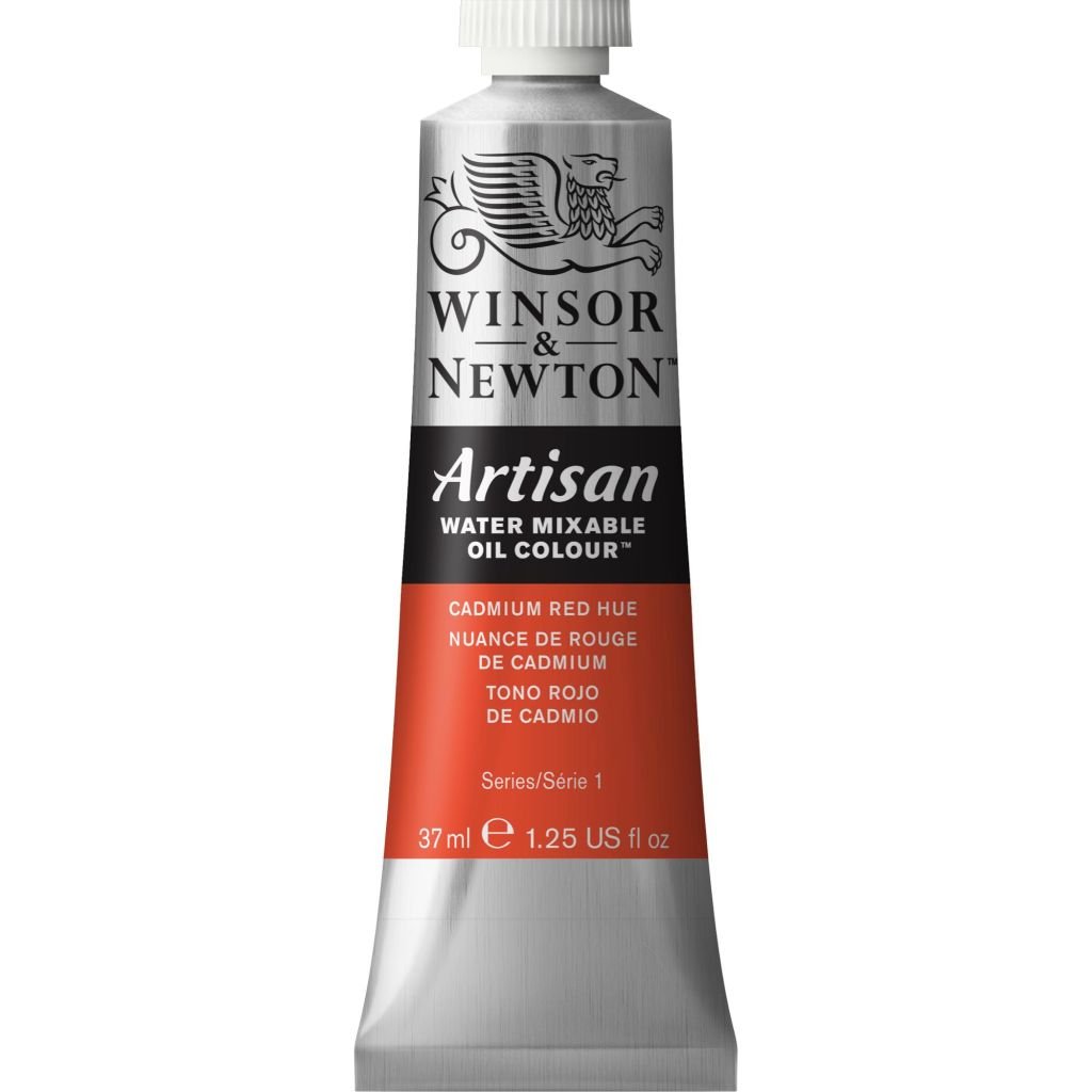 Winsor & Newton Artisan Water Mixable Oil - Tube of 37 ML - Cadmium Red Hue (095)