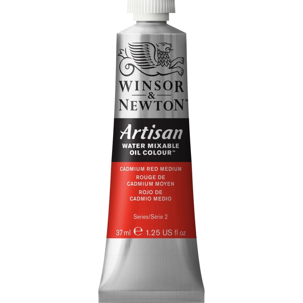Winsor & Newton Artisan Water Mixable Oil - Tube of 37 ML - Cadmium Red Medium (099)