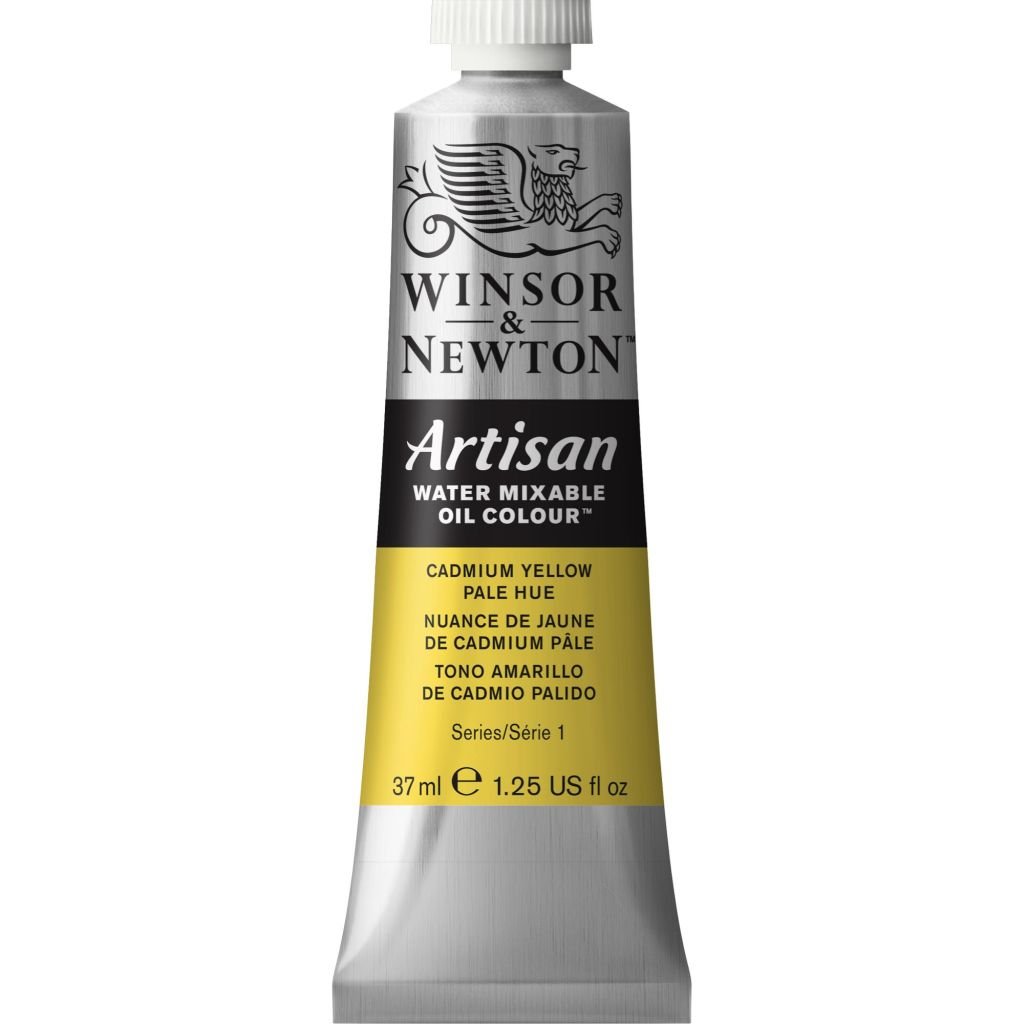 Winsor & Newton Artisan Water Mixable Oil - Tube of 37 ML - Cadmium Yellow Pale Hue (119)