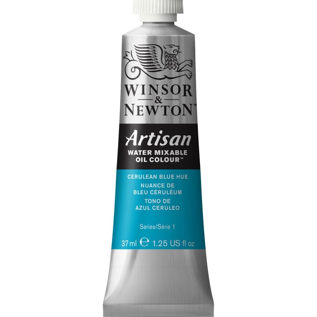 Winsor & Newton Artisan Water Mixable Oil - Tube of 37 ML - Cerulean Blue Hue (138)
