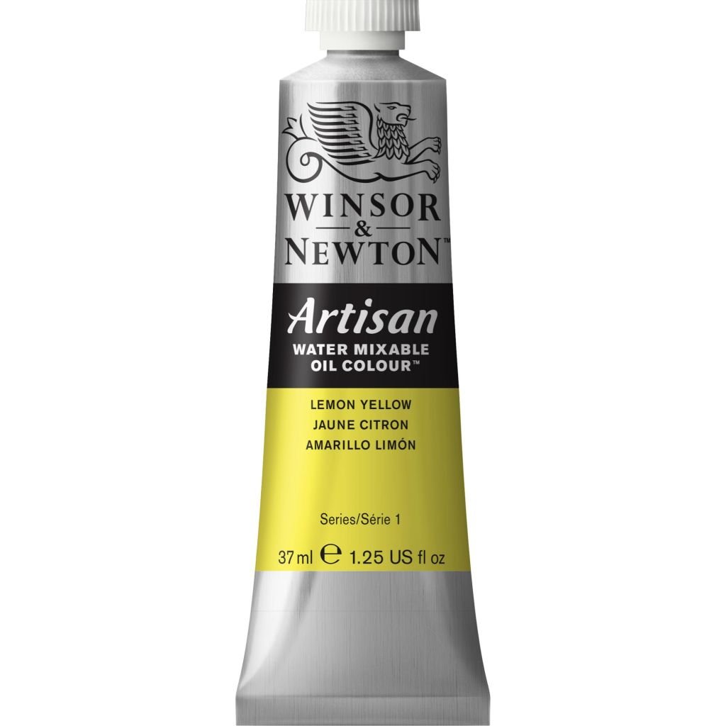 Winsor & Newton Artisan Water Mixable Oil - Tube of 37 ML - Lemon Yellow (346)
