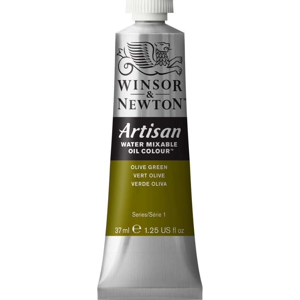Winsor & Newton Artisan Water Mixable Oil - Tube of 37 ML - Olive Green (447)