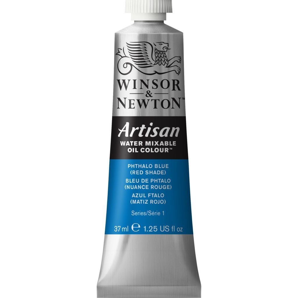 Winsor & Newton Artisan Water Mixable Oil - Tube of 37 ML - Phthalo Blue (Red Shade) (514)