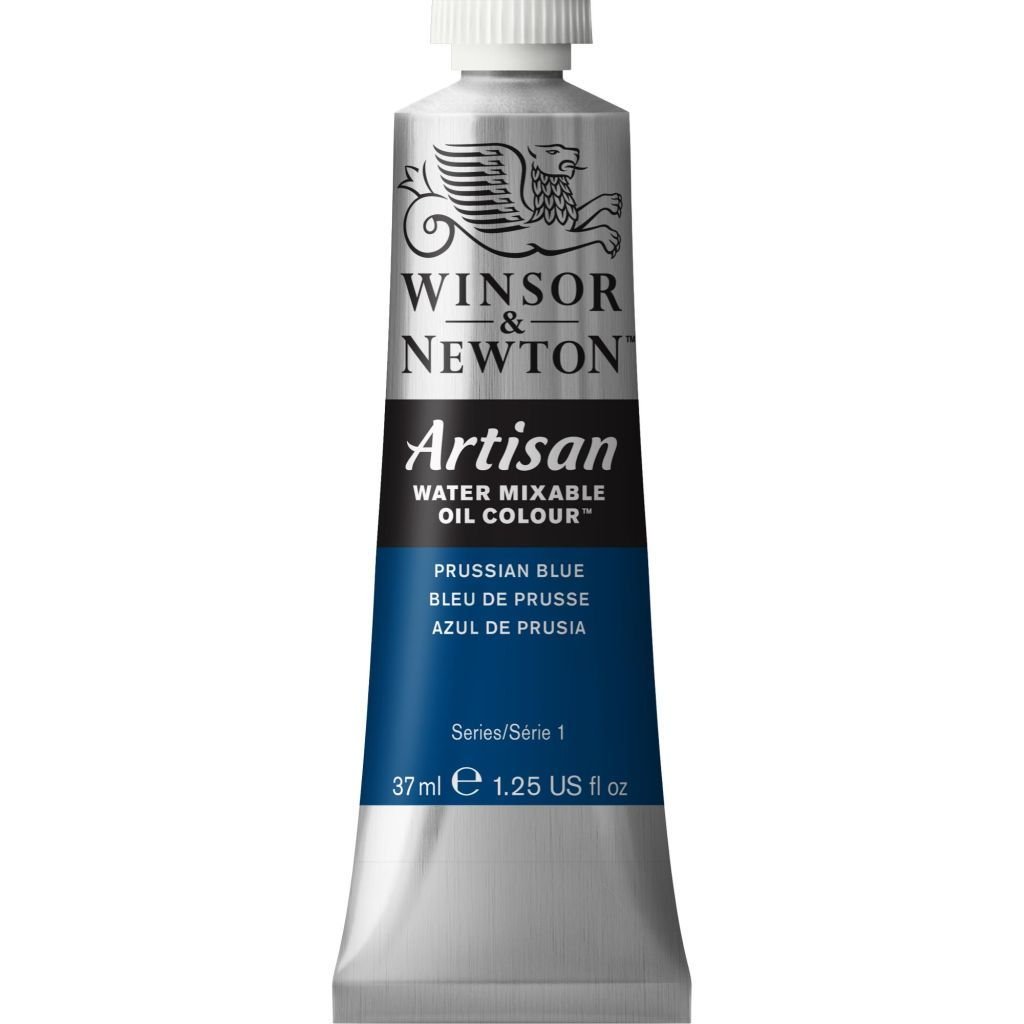 Winsor & Newton Artisan Water Mixable Oil - Tube of 37 ML - Prussian Blue (538)