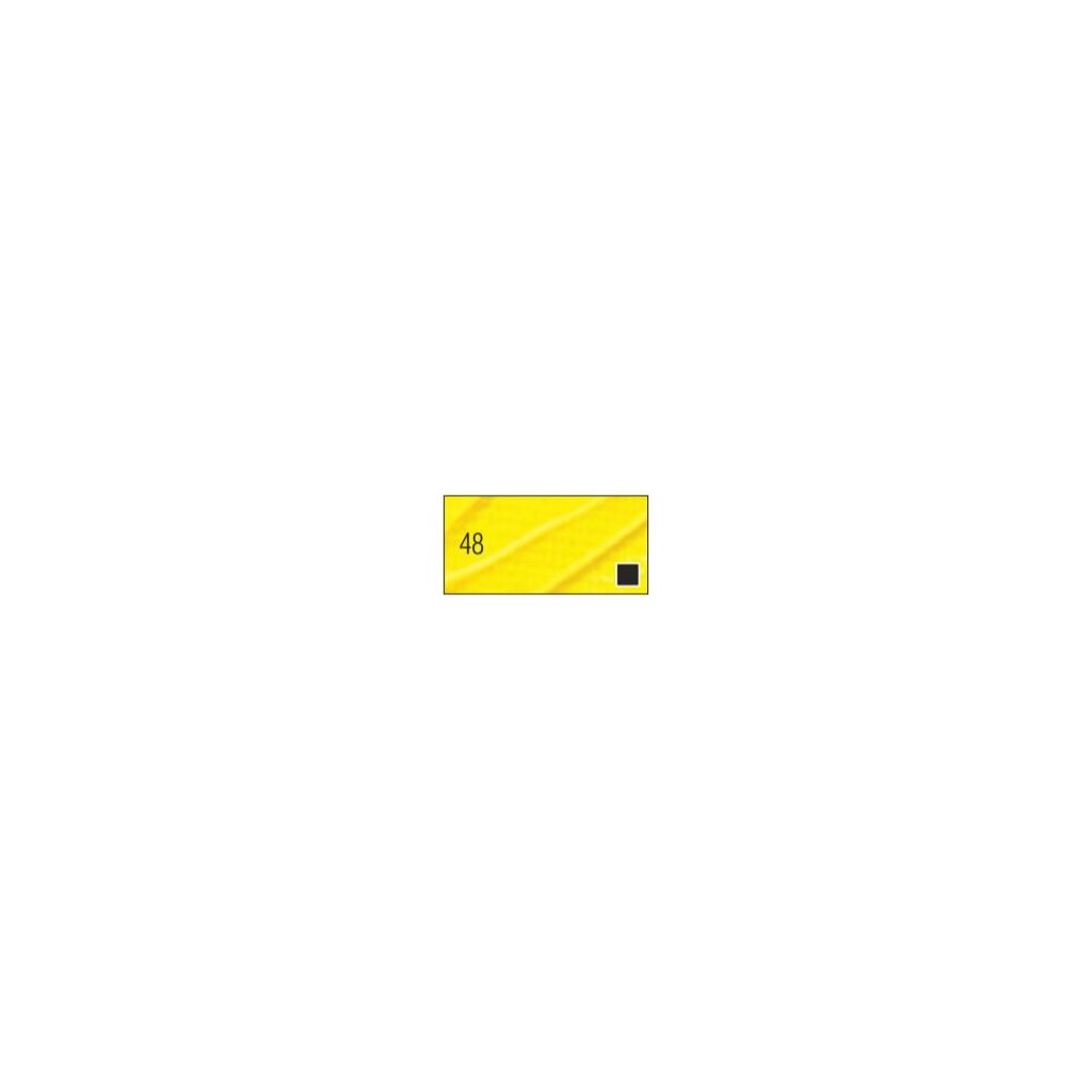 Pebeo High Viscosity Studio Acrylics - Opaque Primary Yellow (48) - Tube of 250 ML
