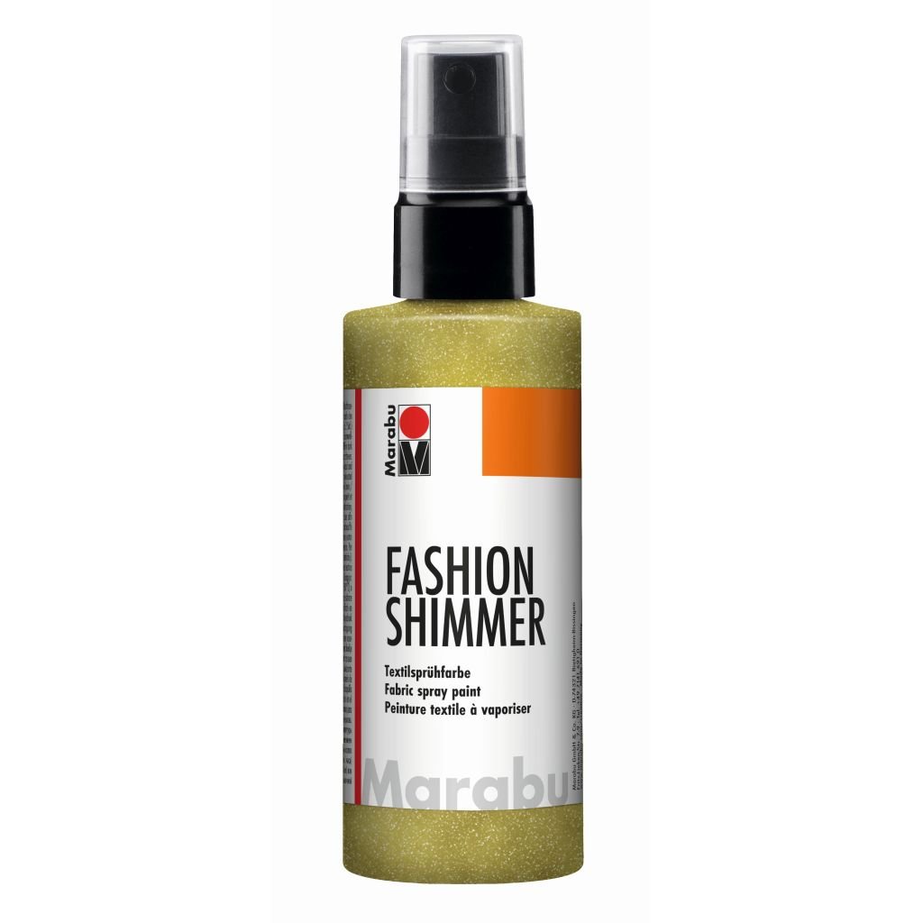 Marabu Fashion-Shimmer - 100 ML Spray Bottle - Lemon (520)