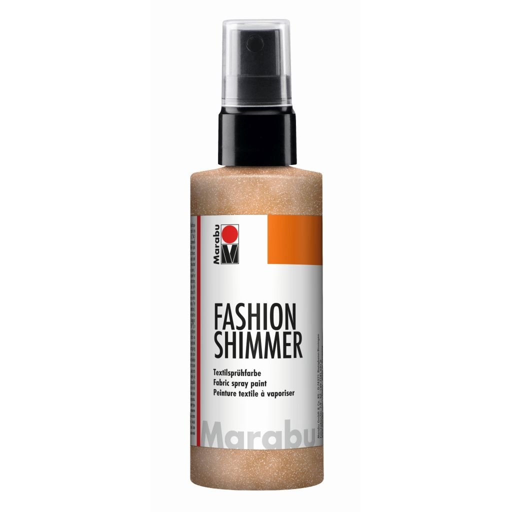 Marabu Fashion-Shimmer - 100 ML Spray Bottle - Apricot (524)