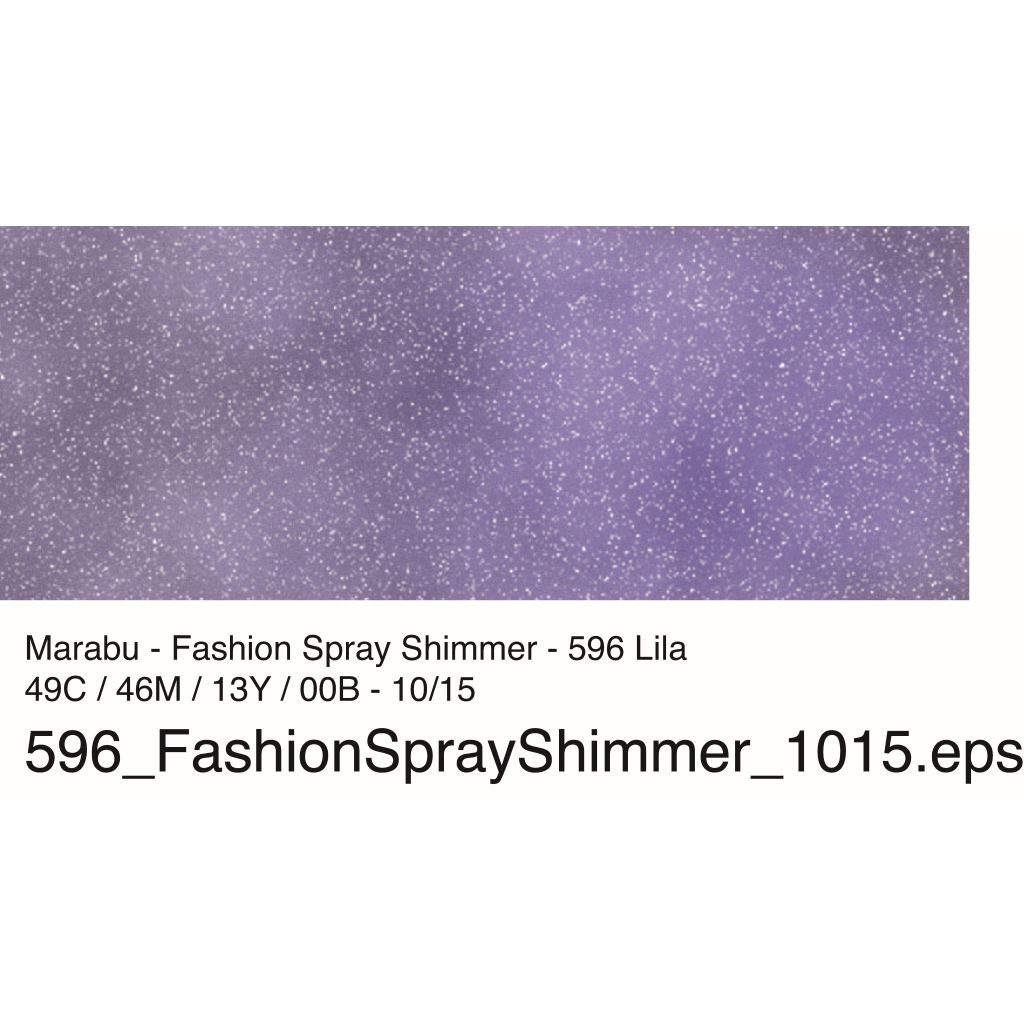 Marabu Fashion-Shimmer - 100 ML Spray Bottle - Lilac (596)