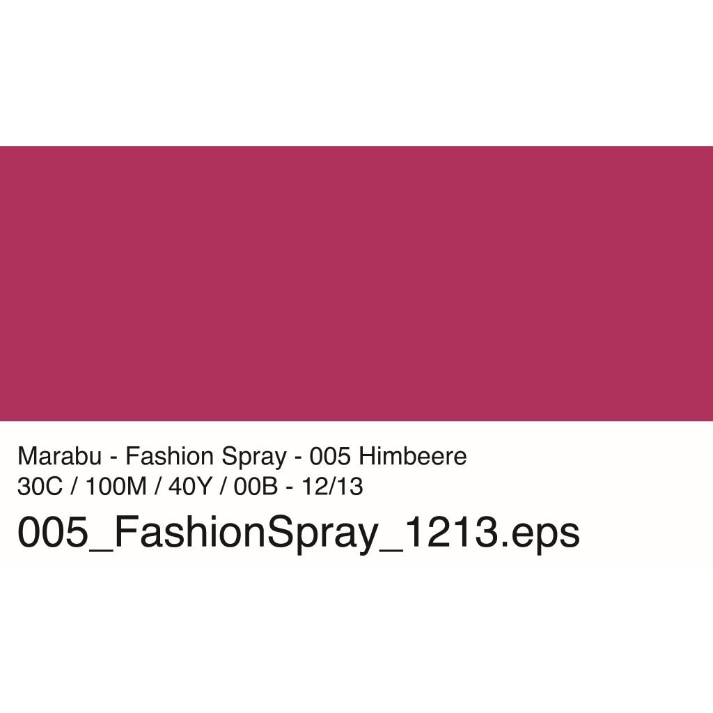 Marabu Fashion Spray - 100 ML Spray Bottle - Raspberry (005)