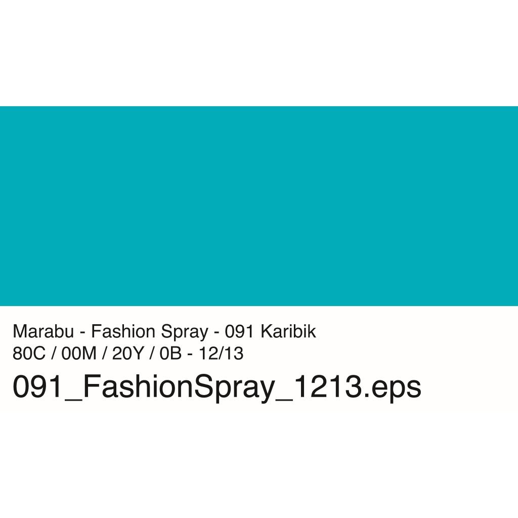Marabu Fashion Spray - 100 ML Spray Bottle - Caribbean (091)
