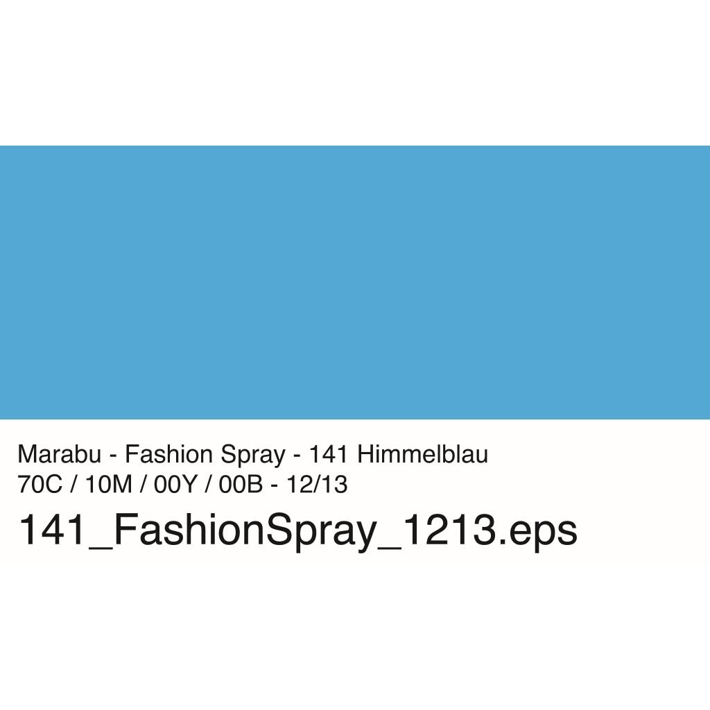 Marabu Fashion Spray - 100 ML Spray Bottle - Sky Blue (141)