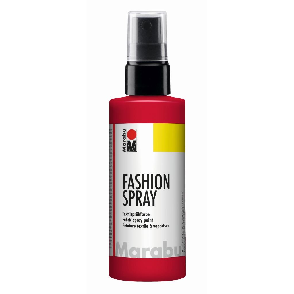 Marabu Fashion Spray - 100 ML Spray Bottle - Red (232)