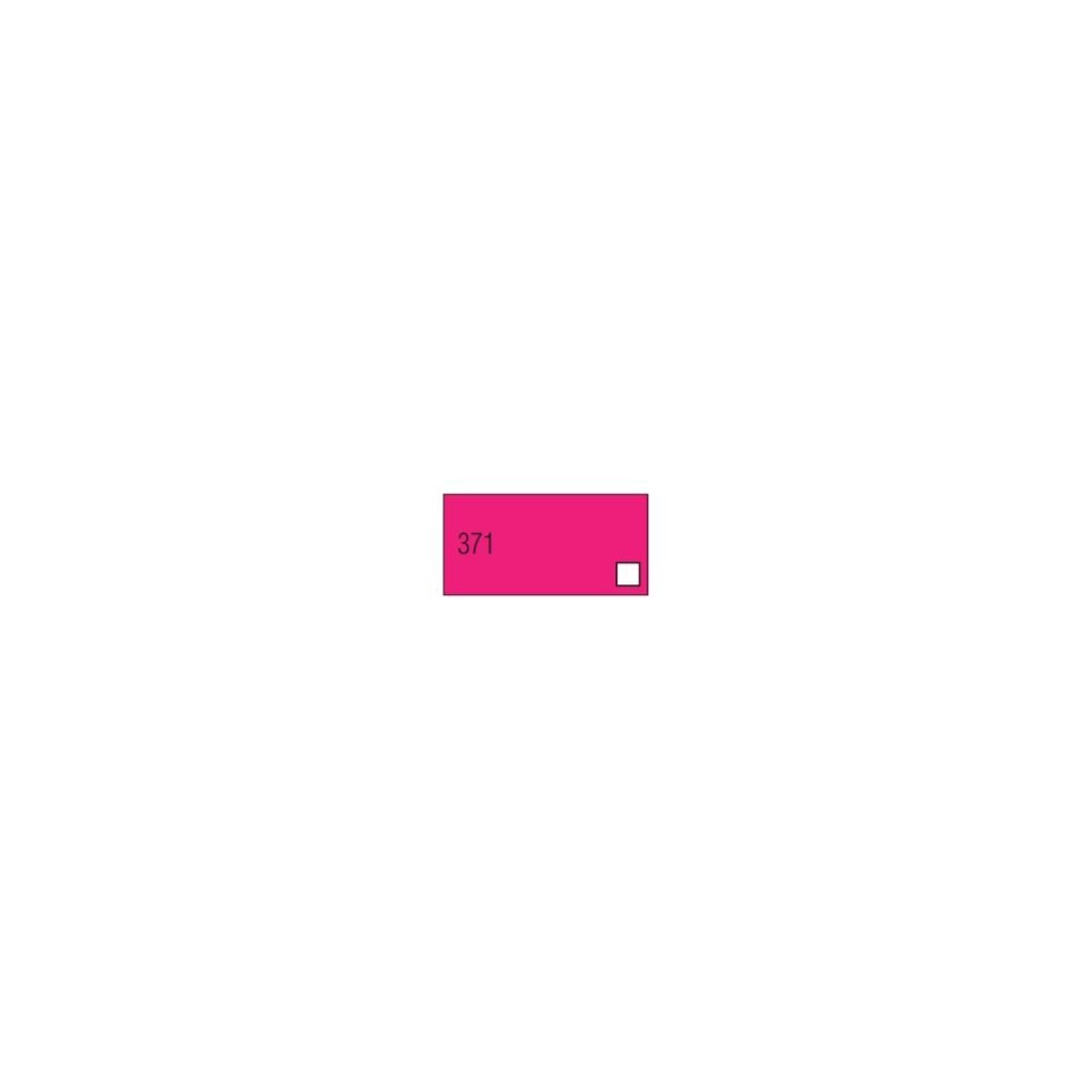 Pebeo High Viscosity Studio Acrylics - Fluorescent Pink (371) - Jar of 500 ML