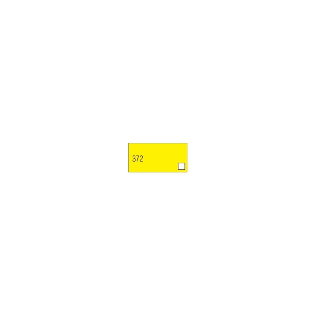 Pebeo High Viscosity Studio Acrylics - Fluorescent Yellow (372) - Jar of 500 ML