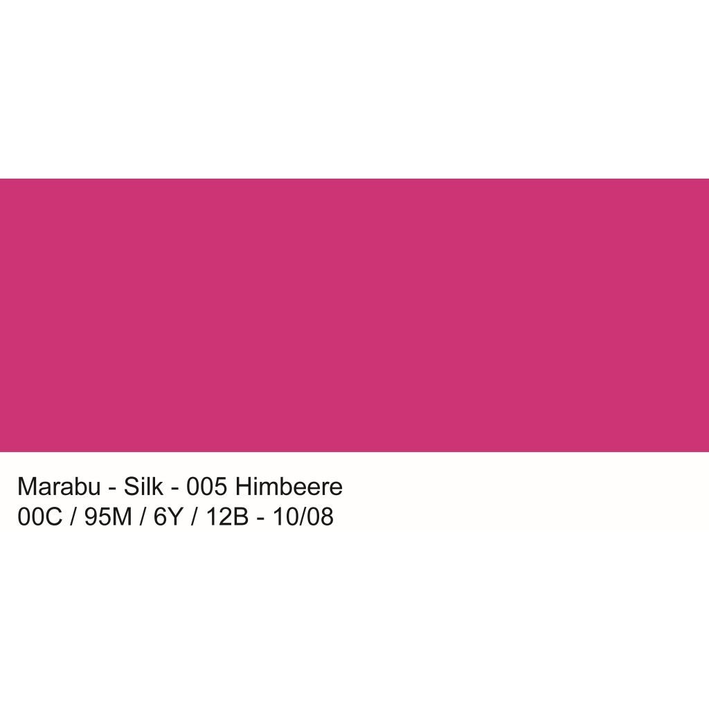 Marabu Silk Paint - Bottle of 50 ML - Raspberry (005)