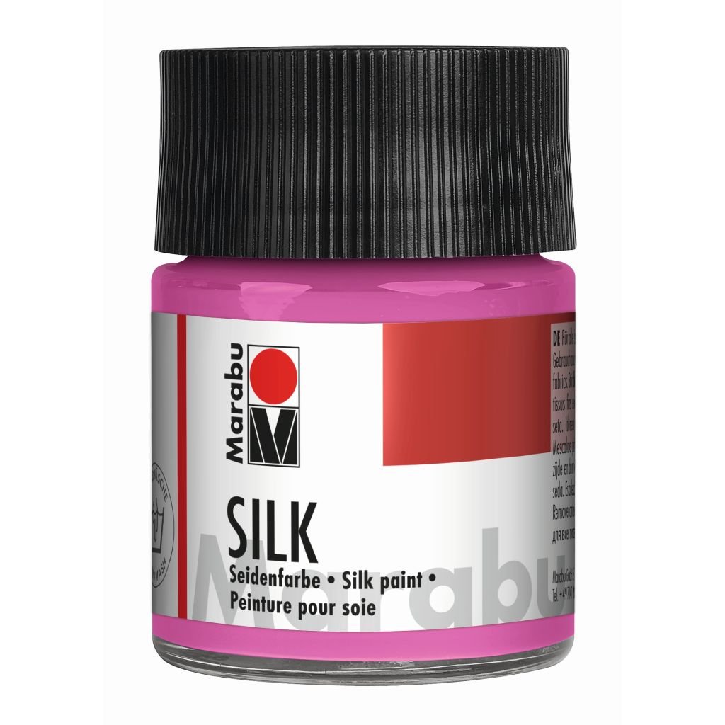 Marabu Silk Paint - Bottle of 50 ML - Pink (033)