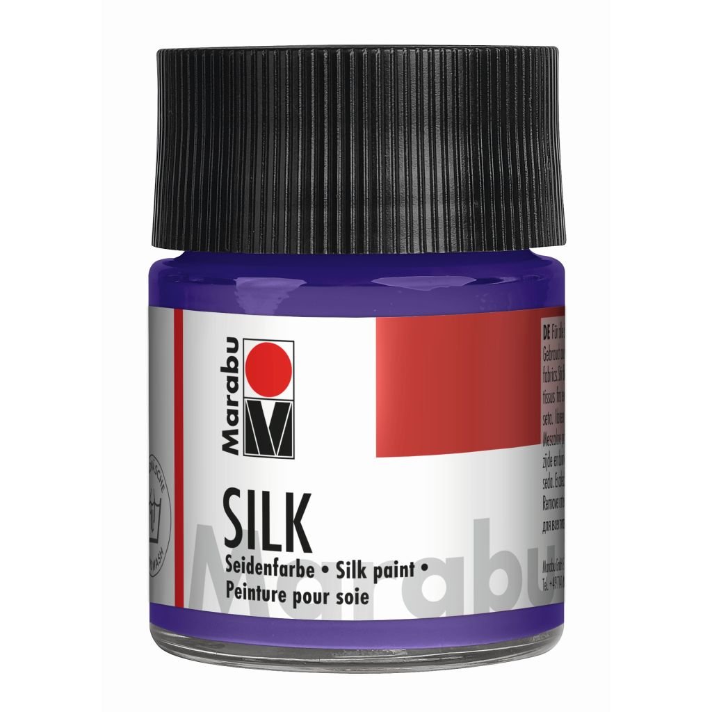 Marabu Silk Paint - Bottle of 50 ML - Plum (037)