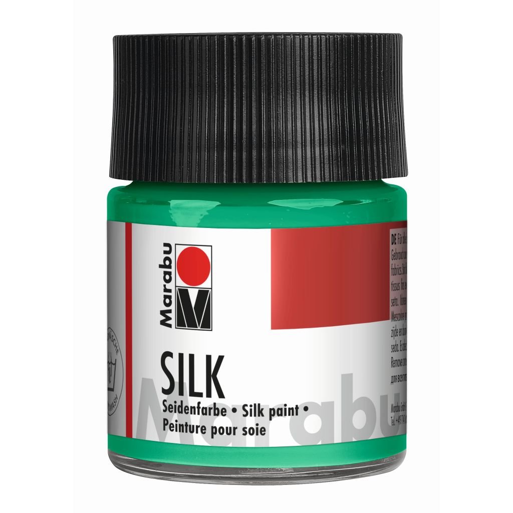 Marabu Silk Paint - Bottle of 50 ML - Emerald (096)