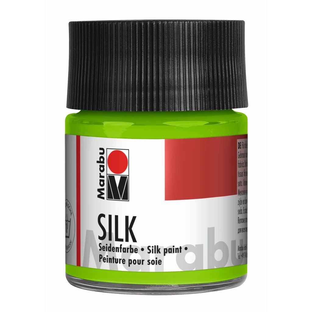 Marabu Silk Paint - Bottle of 50 ML - Leaf Green (282)