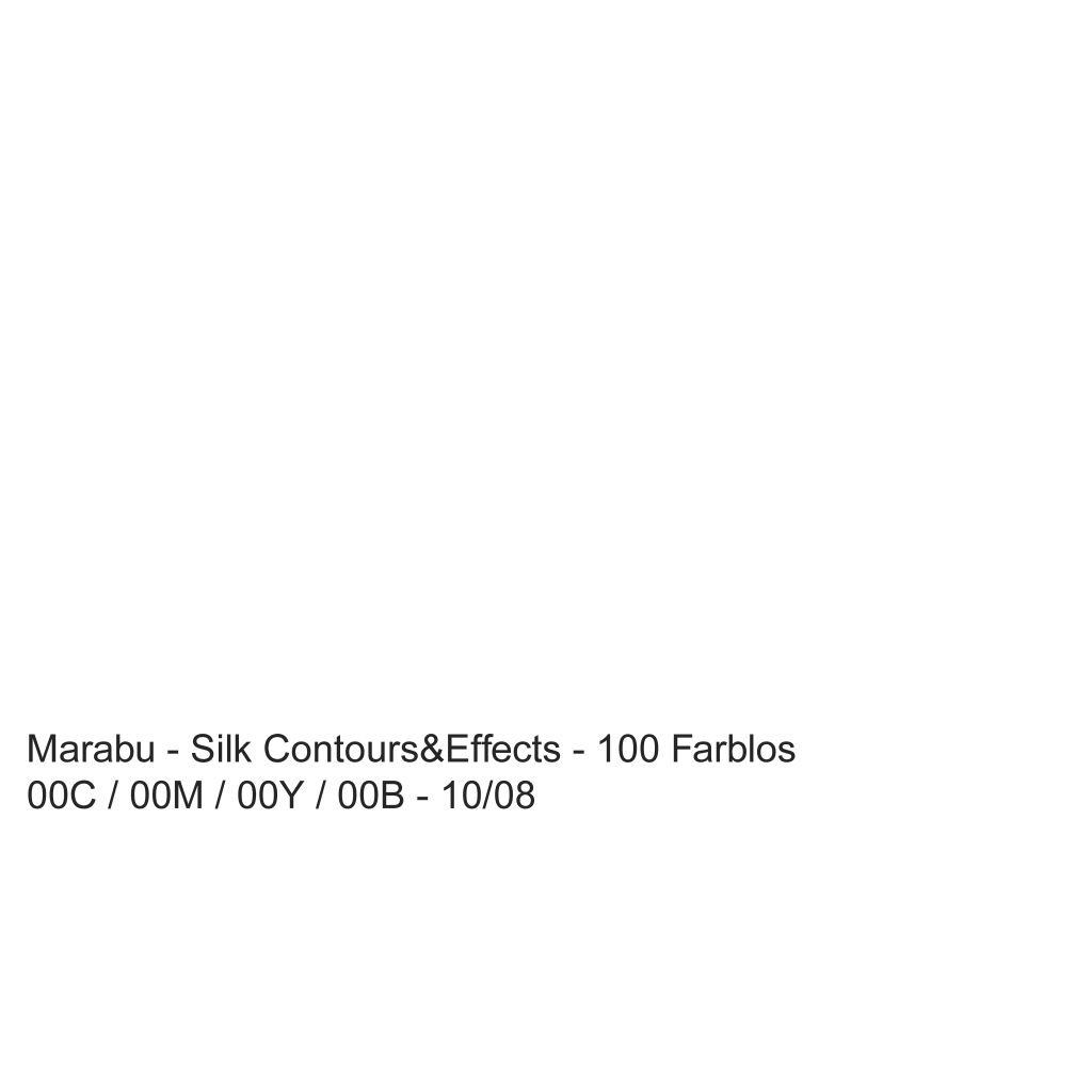 Marabu Contours & Effects - Water-Based Resist / Outliner - 25 ML Liner - Clear (100)