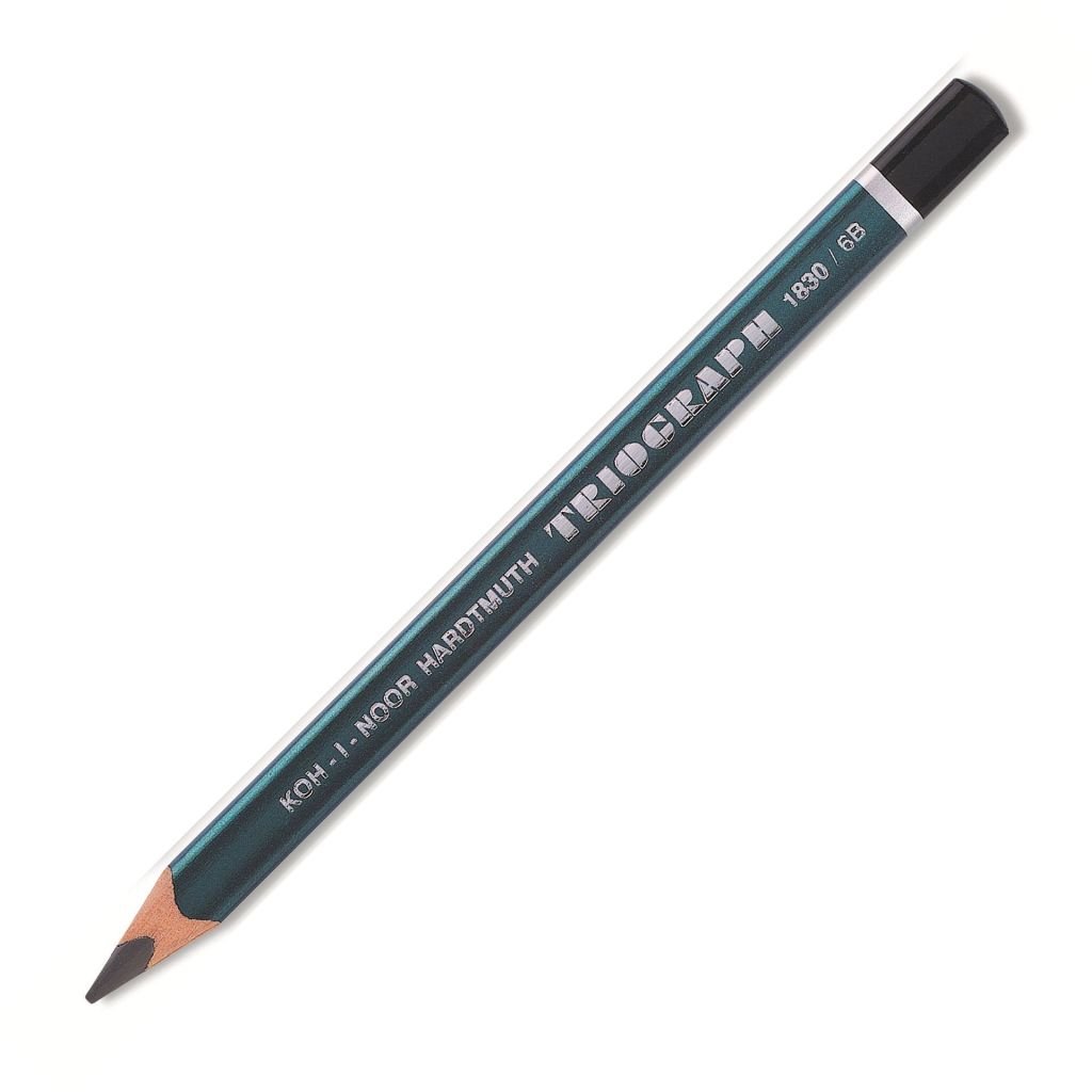 Koh-I-Noor Triograph Professional Graphite Pencil - 6B