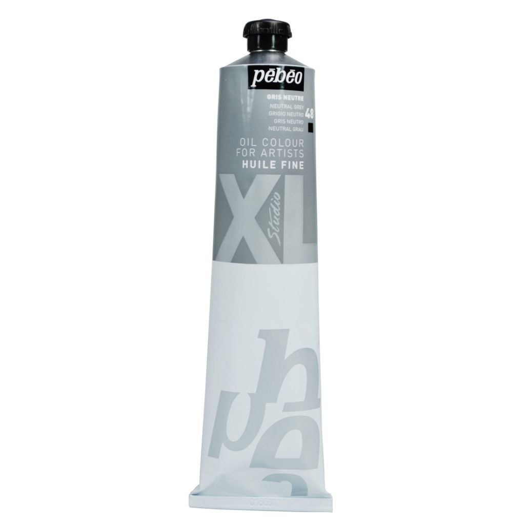 Pebeo Studio Fine XL Oil - Neutral Grey (48) - Tube of 200 ML