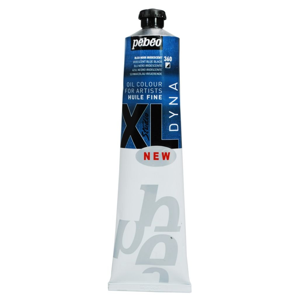 Pebeo Studio Fine XL Oil - Iridescent Blue-Black (360) - Tube of 180 ML