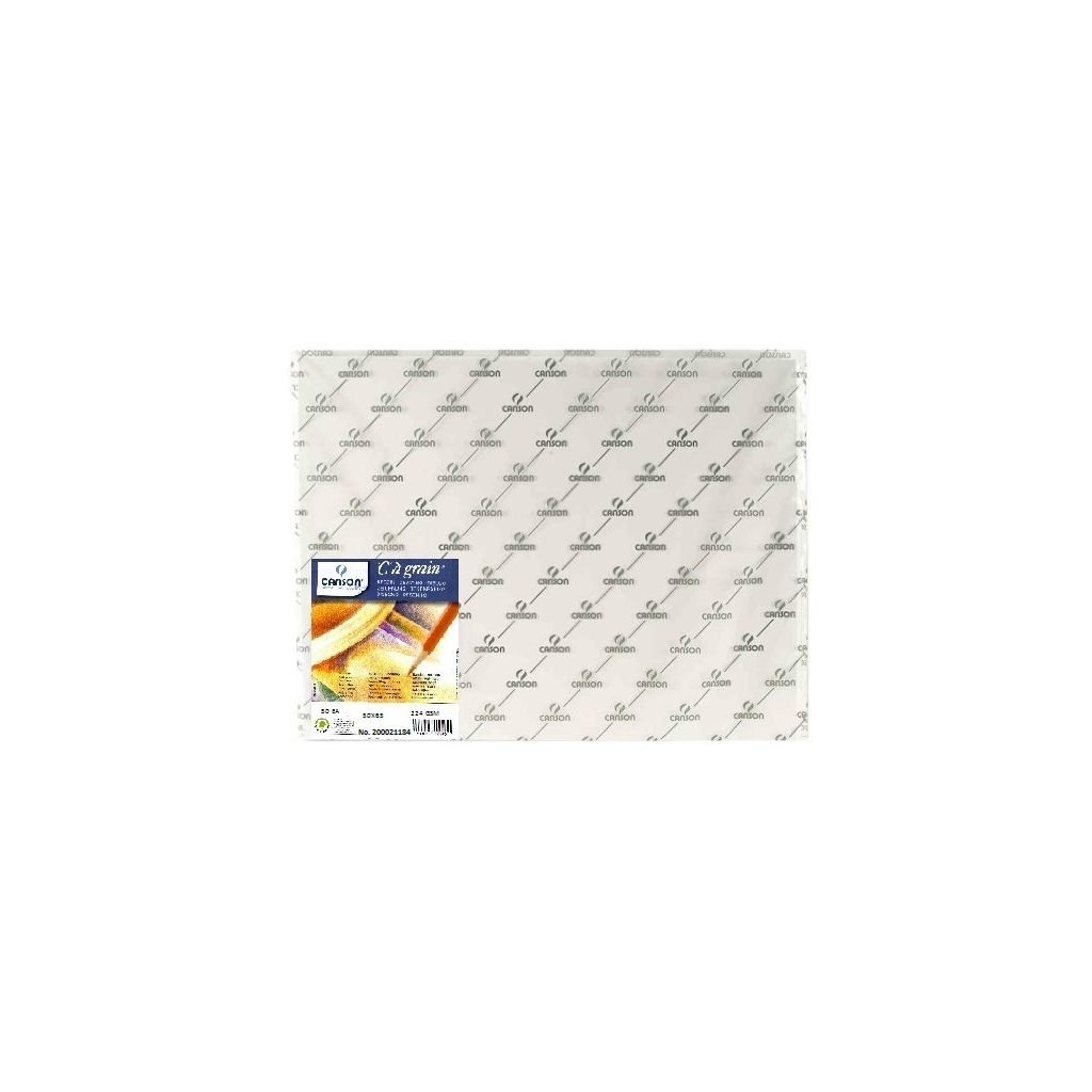 Canson C a' Grain Heavyweight Drawing Paper - Fine Grain 224 GSM 75 x 110 cm - Pack of 25 Sheets